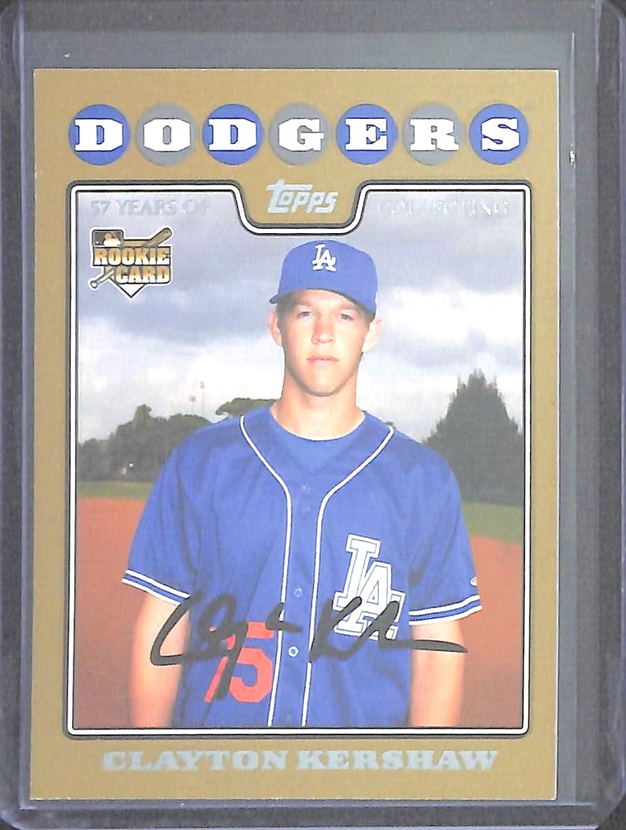 2008 topps CLAYTON KERSHAW rookie card (クレイトン カーショウ) 0
