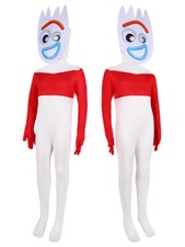 Cosplay Toy Story Buzz Lightyear Forky Jumpsuits Mask Costume Halloween Full Set