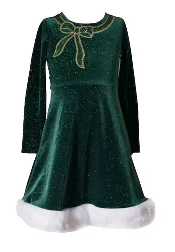 Bonnie Jean Girls Embroidered Special Occasion Dress Light Green Six (6)  NWT | eBay