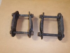 Jeep Wrangler Yj Oem Stock Leaf Spring Shackles 87-95 Bolts Original Jeep Wrangler Yj Oem Stock Leaf Spring Shackles 87-95 Bolts Original