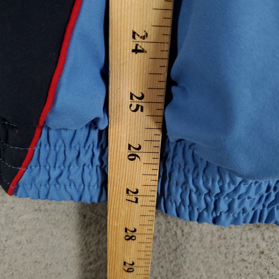 Chaqueta deportiva Ivy Crew para hombre XL azul cremallera completa cintura elástica forrada bloques de colores Foto 2 de 4