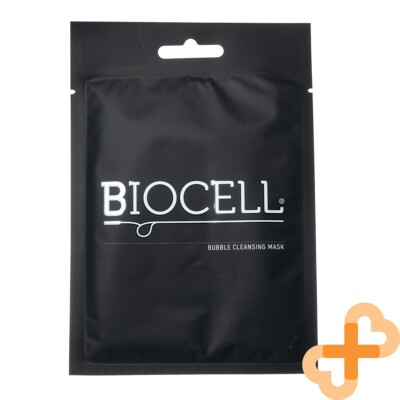 BIOCELL Bubble Reinigung Maske pH 5 Für Gesicht Entfernt Öl Schmutz 1 Stk