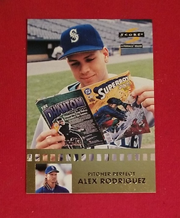 Lanzador Score Perfect Alex Rodríguez #2 1996 Seattle Mariners envío gratuito