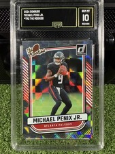 2024 Panini Donruss the Rookies Michael Penix Jr. #TR-2 (RC) SGC 10