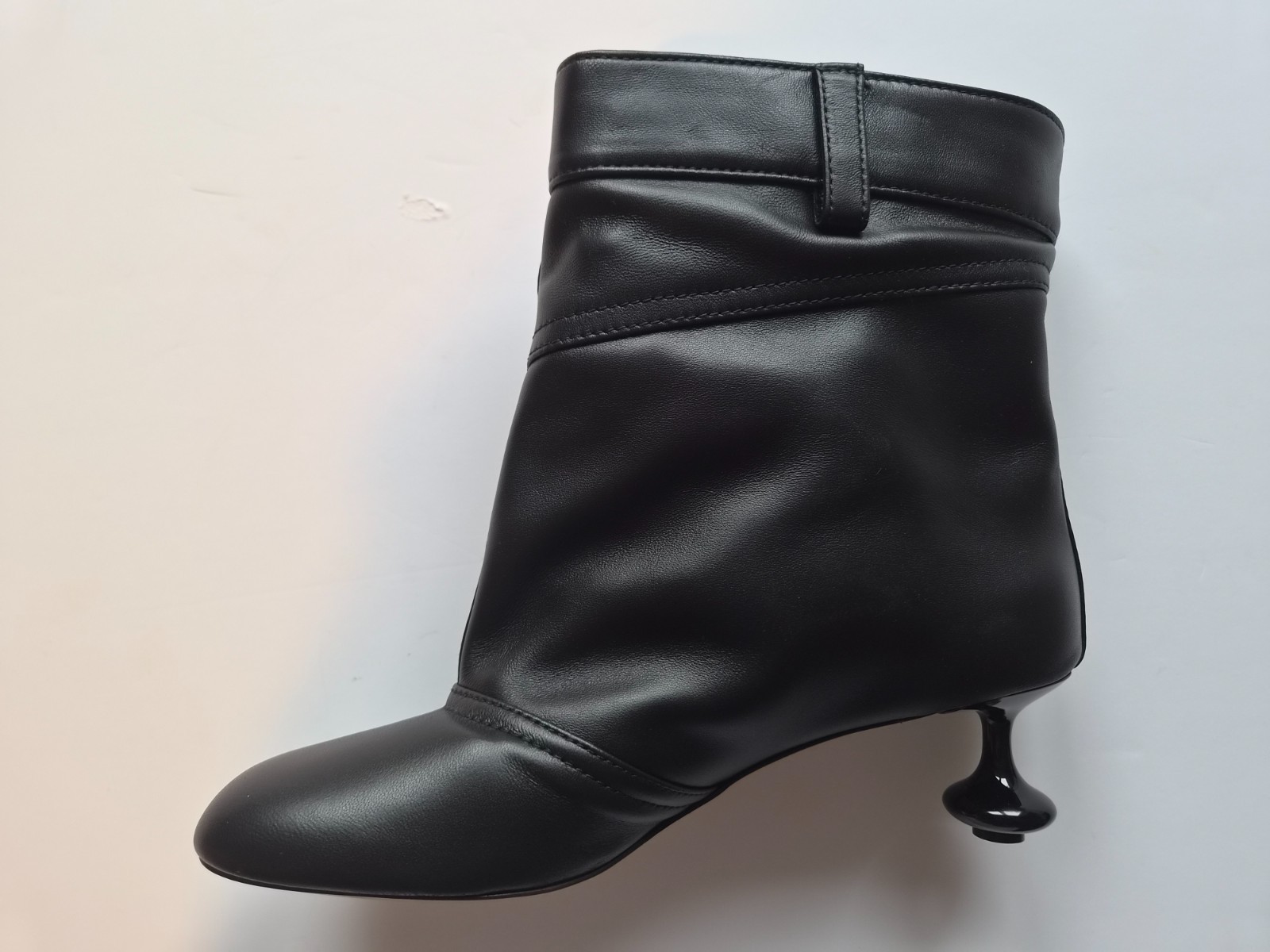 New LOEWE Black Leather Toy Panta Ankle Boots UK Size 8 image 9