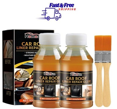 200 ML Headliner Repair Glue, Car Roof Liner Quick Repair Adhesive, Car Roof Fab
