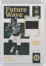 2021 Panini Encased Future Wave Materials Pearl 11/15 Michael Carter #FWM-MC 1u6