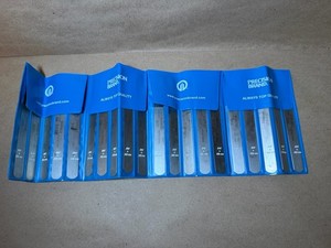Precision Brand 19740 Feeler Gauge Set, High Carbon Spring Steel, 20Pc