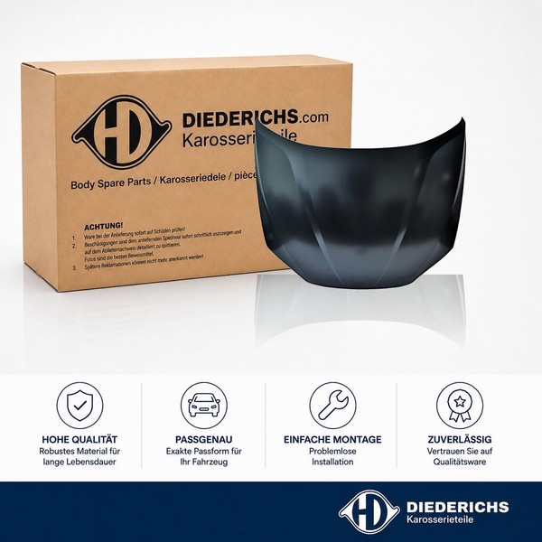 Motorhaube Diederichs 1265000 FÜR BMW Haube Motorraumhaube-image