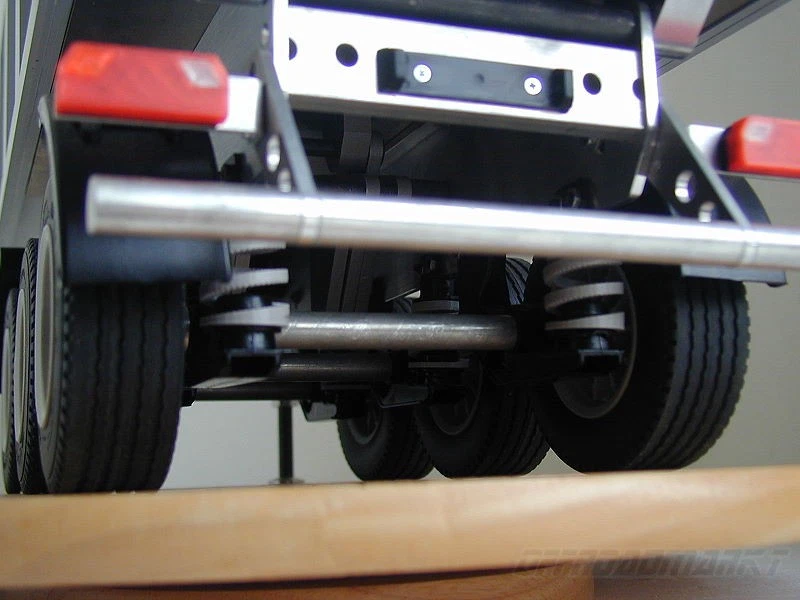 Federung für Carson 1:14 Hinterkipper Auflieger Anhänger Truck RC LKW Modellbau - Bild 2 von 4