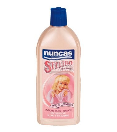 Loción Reestructurante Para Prendas De Lana Y Cachemira Sfeltro 500ML NUNCAS