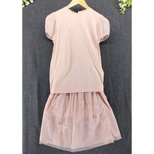 Stella McCartney Kids 2-Piece Set Pink Embroidered Star Top Skirt Sz 12 Years