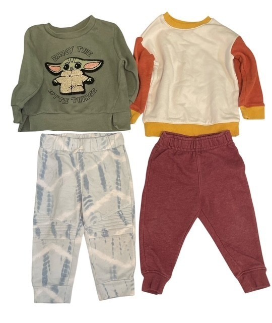 Toddler Boy Clothes Lot 18M Under Armour Star Wars Carter’s Pajamas 10pc A image 6