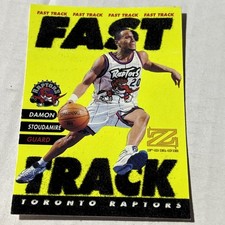 Damon Stoudamire Toronto Raptors 1997 Skybox Z-Force Fast Track #10