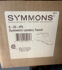 NEW Symmons Symmetrix Lavatory Faucet Model S-20-IPS NEW IN SEALED BOX