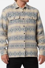Billabong Offshore Jacquard Flannel Shirt Taupe