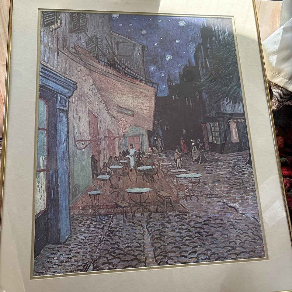 Van Goghs Café Terraza por la noche Foto 2 de 4