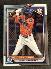 2024 Bowman Chrome 1st PROSPECT ROOKIE German Ramirez Item 8