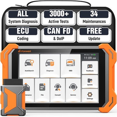 NT919BT All System Diagnostic Tool Bidirectional OBD2 Scanner 140+ Brand
