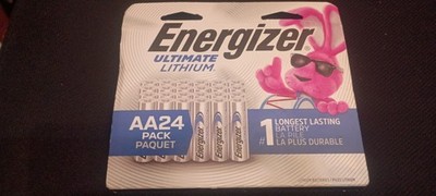 Energizer Ultimate Lithium AA Batteries - 24 Count - Expires: 12/2050
