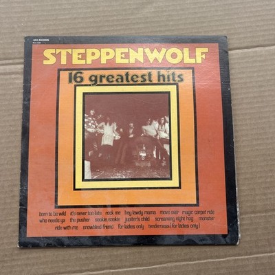 Steppenwolf 16 Greatest Hits LP Vinyl Record MCA-1599 VG Rock Classic 1973 OG