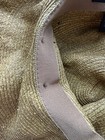 Gucci Women’s Beige Straw Wide Brim Sun Hat Brown Bow Band Size L — photo 5