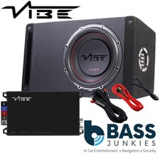 Vibe 1500 Watts 12" Bass Box with 800 Watts Monoblock Car Amplifier & Amp Kit