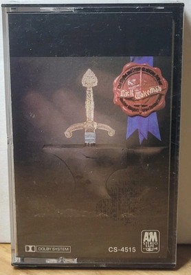 RICK WAKEMAN The Myths Legends Of King Arthur NEW SEALED! Cassette Tape