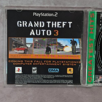 Grand Theft Auto 2 GTA2 PlayStation 1 PS1 Greatest Hits NTSC-U/C