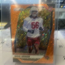 2024 Panini Prizm - Rookies Darius Robinson #325 Disco Prizm (RC)
