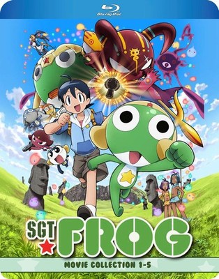Sgt. Frog The Original Movies 1-5 Collection BLURAY