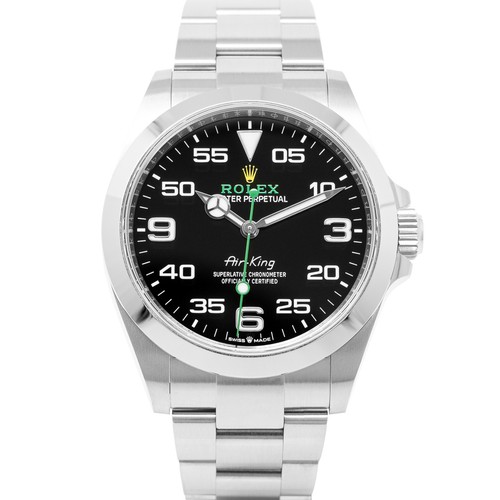 Rolex Air-King, 126900, 40mm, Steel, Black Dial, Oyster Bracelet, Box & Papers