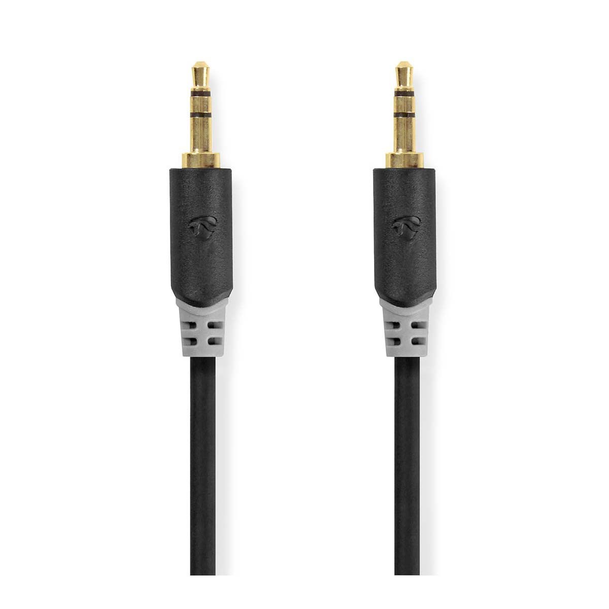 Câble jack 3.5mm mâle de 2m Nedis pour éliminer les faux contacts audio