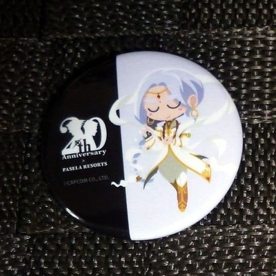 Ace Attorney 20th Anniversary Pasela Can Badge Nahyuta Sahdmadhi Pin Capcom JPN