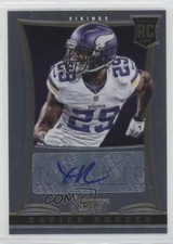 2013 Panini Select Rookie Auto 379/499 Xavier Rhodes #248 Auto 03xp
