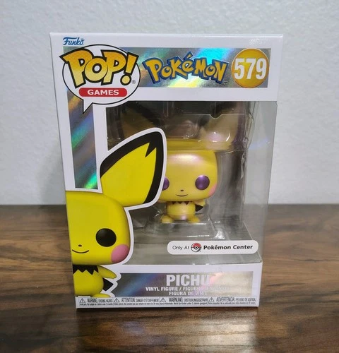 Funko Pop Pokémon Pichu Pearlescent Pokemon Center Exclusive 579
