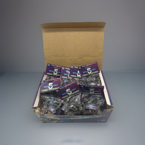 Box Of 24 Vintage Babylon 5 Pencil Sharpener 1995 Dorda Toys Model 21265