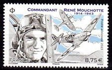 Timbre France Poste Aerienne n°95 René Mouchotte