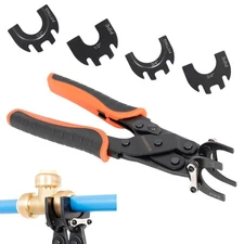 GIANNEER Push to Connect Removal Tool Disconnect Tongs for 1/2”, 3/4”, 1” Push F