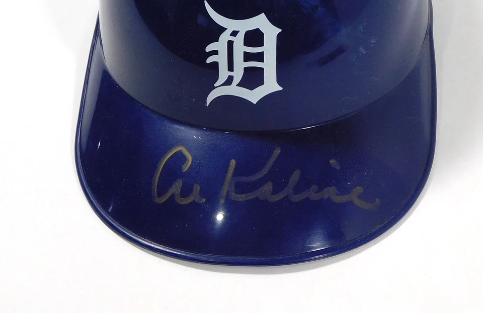 Al Kaline Signed Tigers Mini Baseball Helmet JSA Auto AR90787 - Image 3 of 4