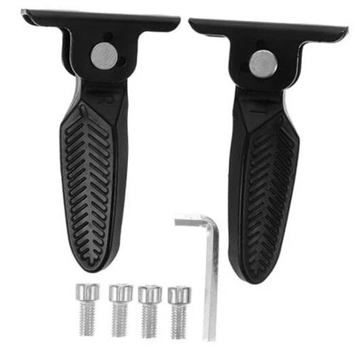Foldable Motorcycle Foot Pegs Electric Scooter Folding Pedal Bike Foot Rest 