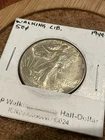 Photo of a 1944-P Walking Liberty Half Dollar from an eBay listing that sold on Jul 22, 2026
