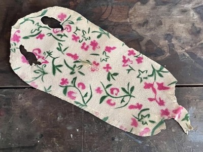 Echte Rochenleder Haut - Stingray skin Flower Style 5 Inch