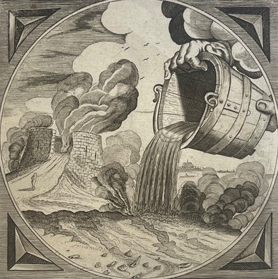 Jacob Cats La raison doit toujours tempérer la passion Gravure 1655