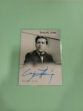 2002 Rittenhouse  Twilight Zone Wright King Card A-51 Auto