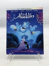 Disney Aladdin Blu-ray  DVD  Digital Code 30th Anniversary Signature NEW