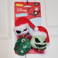 Tim Burtons The Nightmare Before Christmas 3 Pack Cat Toys with Catnip Inside