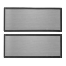 Qulkws Computer Case Fan Dust Filter with Magnetic Frame, 2 Pcs
