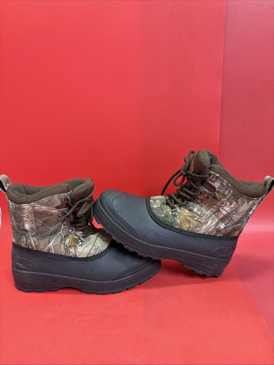 Ozark Trail Camo Duck Boots Mens Sz 9 Hunting Winter Waterproof Insulated Boots MEN main image 3