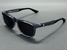 MONT BLANC MB0432S 003 Grey Transparent Men's Extra Large 55 mm Sunglasses
